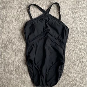 Black Miraclesuit swimsuit size 14